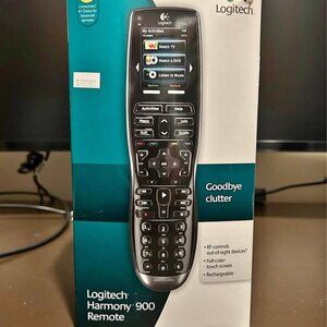 Logitech Harmony 900 Universal Remote TV DVD Blu-ray Home Theater